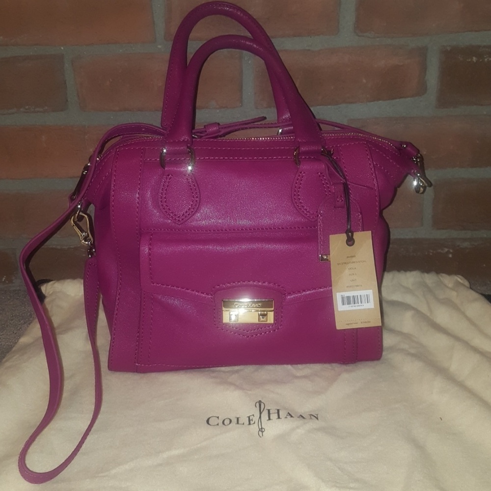 Cole Haan Small Structured Satchel